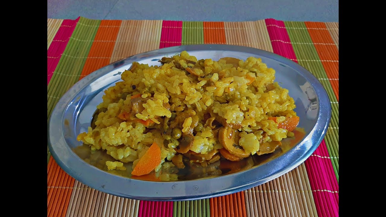SALTEADO DE ARROZ CON VERDURAS