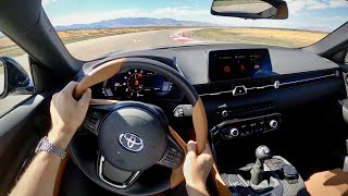 2023 Toyota GR Supra 3.0 Manual - POV Track Driving