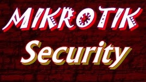 Securing Your Mikrotik Router From SYN Flooding
