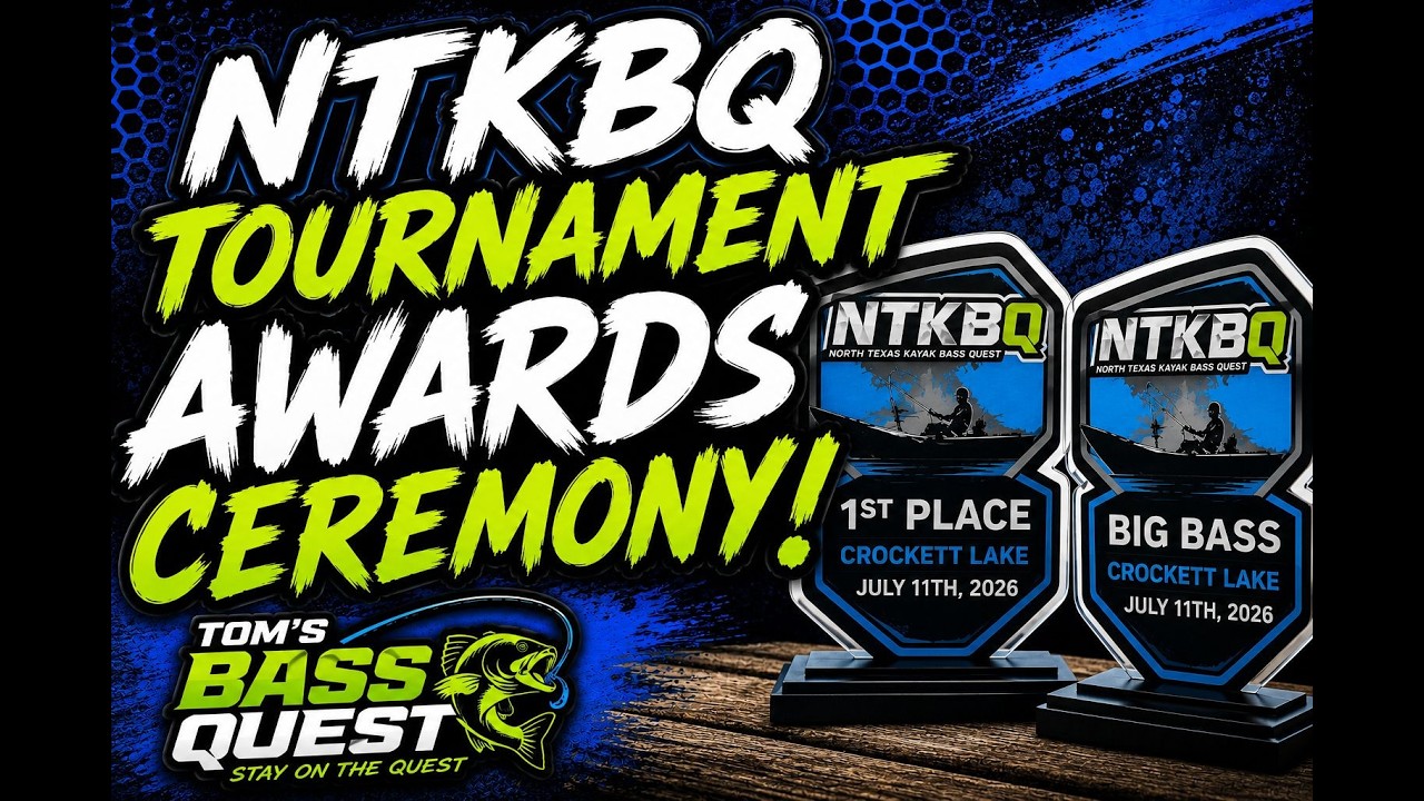 North Texas Kayak Bass Quest Stop 2 – Crockett Lake – AWARDS