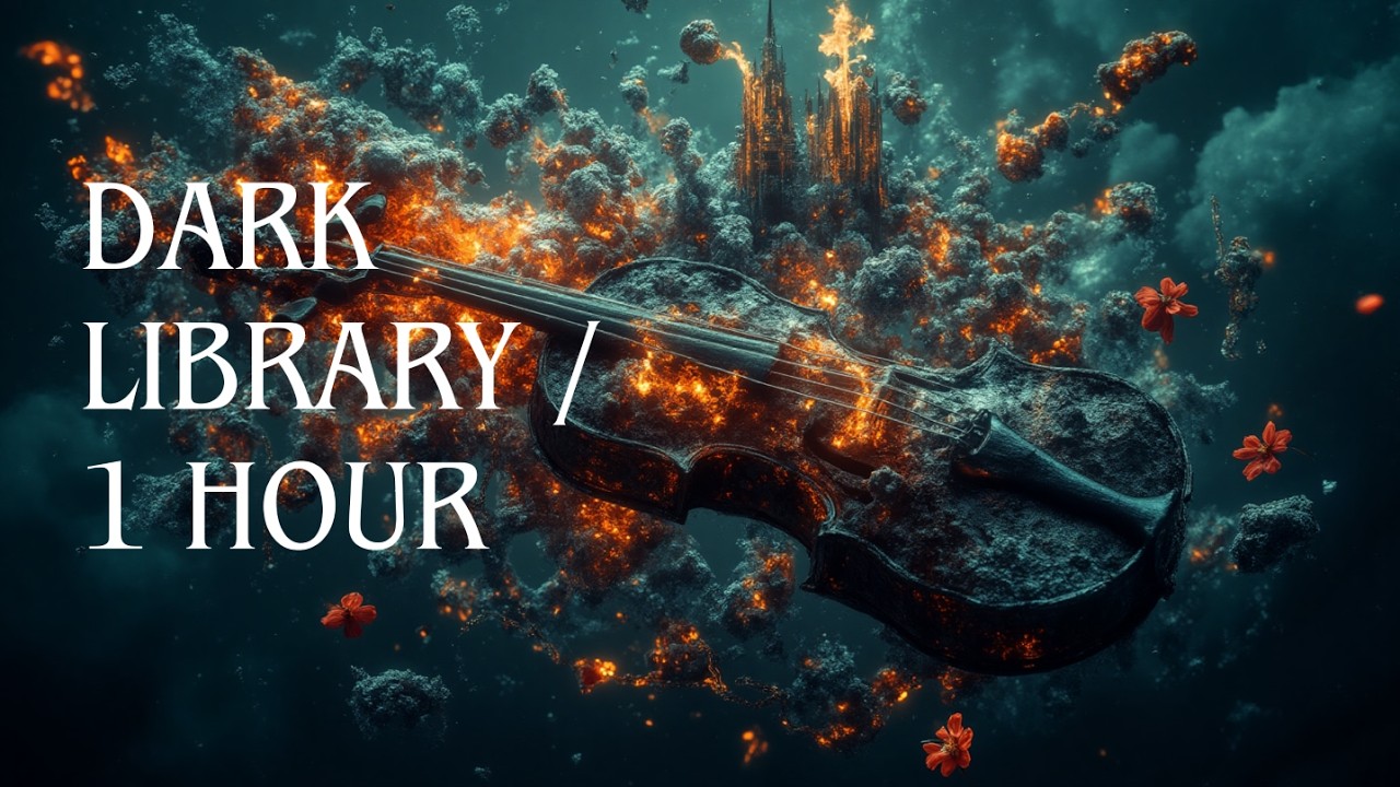 1 HOUR Infernal Library Ambience — Dark Gothic Academia Music