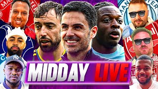 Arsenal's Title Is VERY CLOSE! | VAR Controversy! | Player Of the Year Bruno? | Midday Live