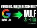 Google Quietly Owns 14% of This Bitcoin Miner — and Its CEO Just Said "Q2"