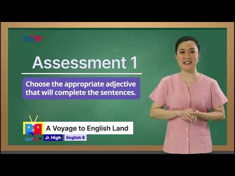 Grade 8 ENGLISH QUARTER 1 EPISODE 12 (Q1 EP12): Negative Emotional Response Adjectives