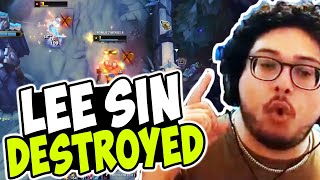 DESTROYING A LEE SIN TOP ABUSER
