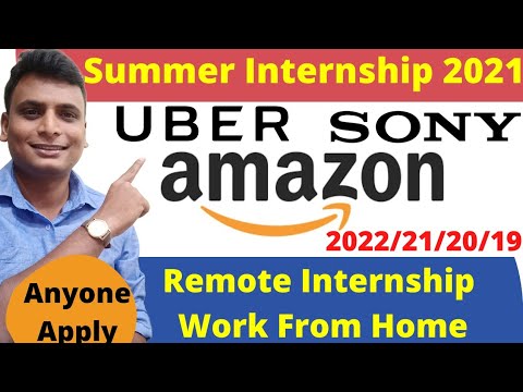 Summer Internship Amazon Uber Sony Product Based Companies Python C Data Science Machine Learning Youtube