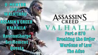Assassins Creed Valhalla 100% Walkthrough The Adze