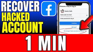 How To Recover Hacked Facebook Account 2026 (Fast And Easy) screenshot 4