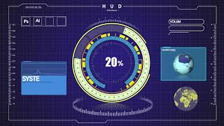 [JoyClass] hud interface design 허드디자인 shape layer