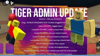 Need a Prison Life Admin? Not working? You need this Script (TIGER ADMIN)
