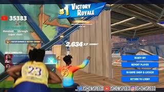 Ishowspeed Falls Out Of Chair And Breaks Pc