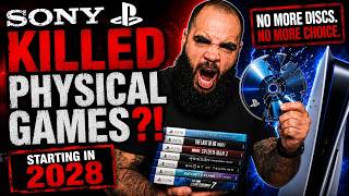 Sony Just Killed Physical PlayStation Games...