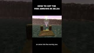 How to get the Fire Arrows in Zelda