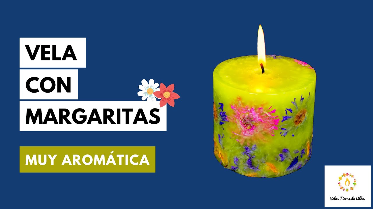 Aprende cómo hacer velas con flores decorativas  Hacer velas, Como hacer  velas, Como hacer velas decorativas