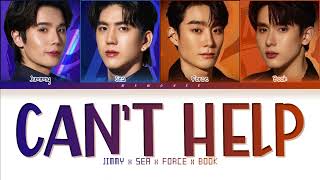 【Jimmy Sea Force Book】CAN'T HELP (ช่วยไม่ได้) (Original by URBOYTJ) - (Color Coded Lyrics)