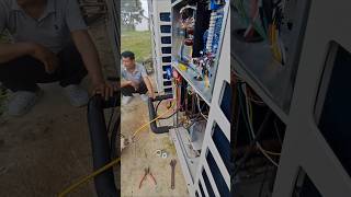 Vrf pipeline nitrogen flashing #hvac  #hvactechnician #splitacrepair #viral #vrfsystem #vrf #mrv5