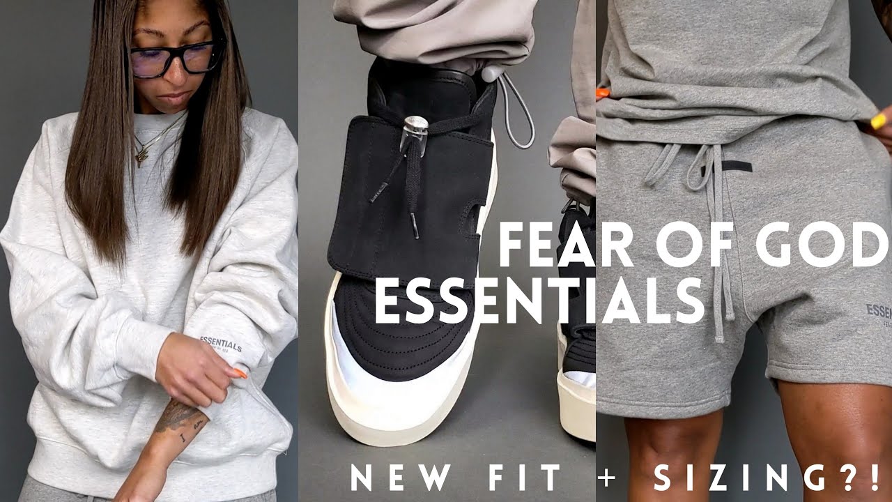 FEAR OF GOD Core Collection! Shorts are Shorter?! Crewnecks Lighter? PLUS Sneaker Unboxing