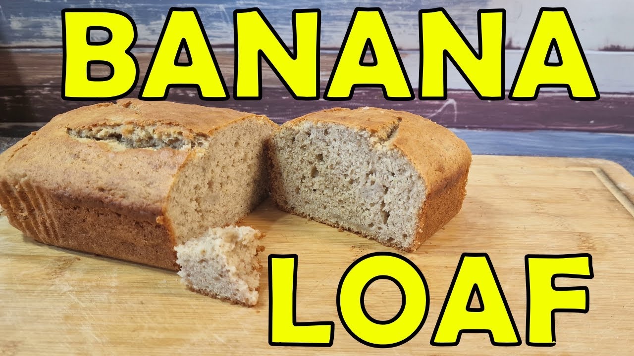 HOW TO MAKE a BANANA LOAF a Real Time Cook Along YouTube