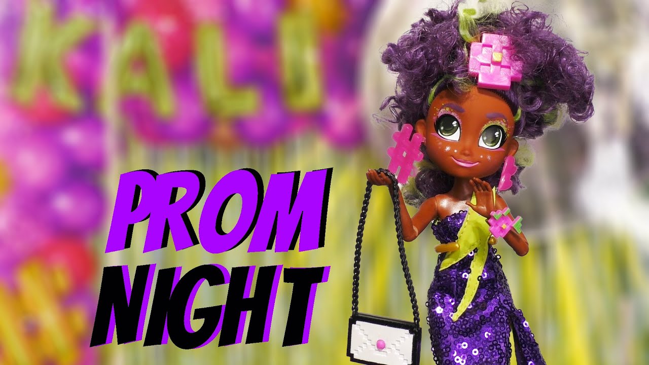 Hairdorables KALI Doll Is Prom Perfect In PURPLE  - Glitz (and) Glam (with) Kali Doll
