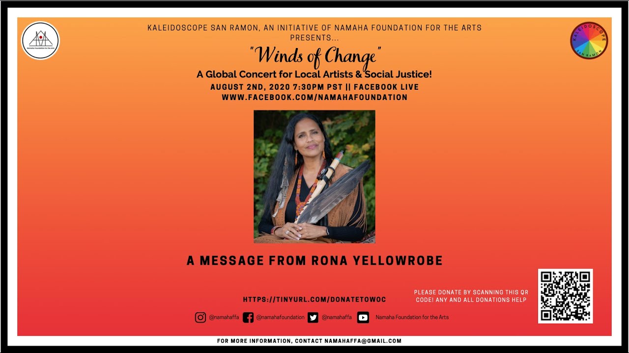 WOC A Message from Rona Yellow Robe YouTube
