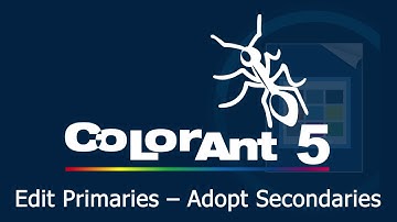 ColorAnt 5 - Edit Primaries – Adopt Secondaries