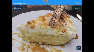 NEXTREALITY: Food in augmented reality with Apple