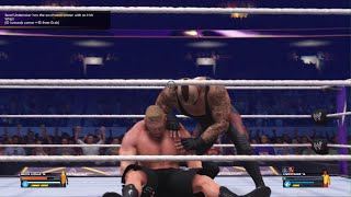 WWE 2K24 Brock Lesnar Showcase Mode Gameplay