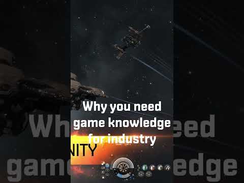 Why you need game knowledge for industry  #eveonline #gaming #scifi