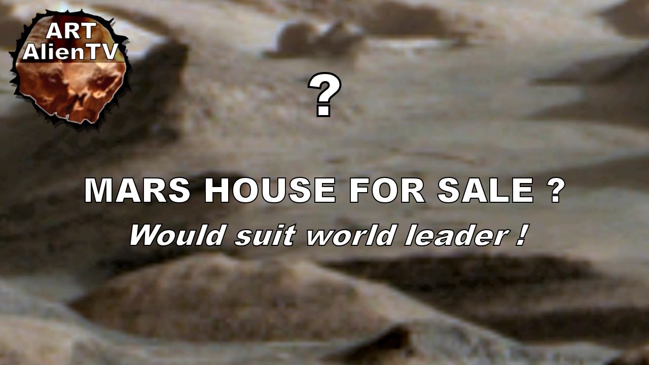 rovera MARS HOUSE ? Overlooks Pyramids & Ancient City. ArtAlienTV