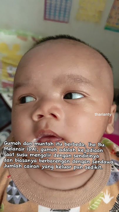 DETIK DETIK BAYI MUNTAH - PERBEDAAN GUMOH DAN MUNTAH -MOM WAJIB TAHU #newborn #GUMOH #REFLUX #muntah