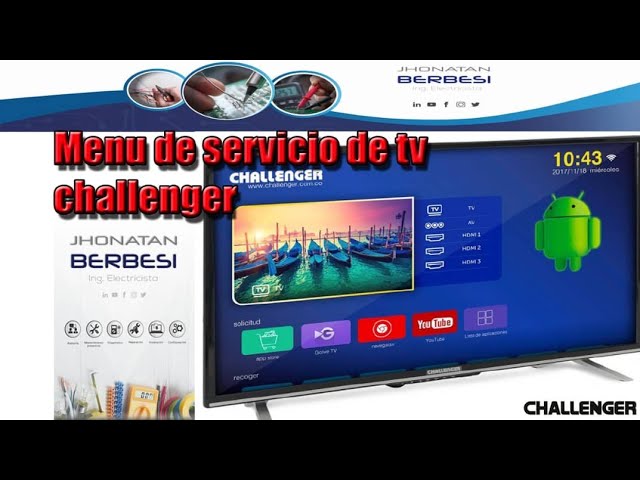 Televisor Android 43 Pulgadas Challerger