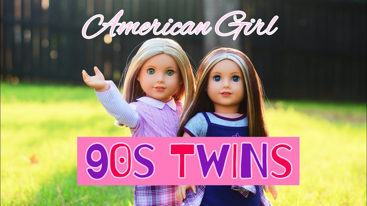 OPENING AMERICAN GIRL DOLLS NICKI AND ISABEL HOFFMAN! 90s TWINS