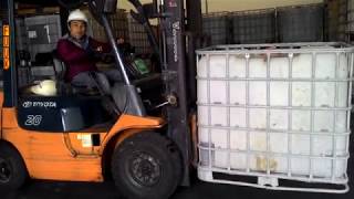 Bejar Forklift cepat dan Mudah Bag ke Tiga . ( Versi Toyota 2.5 Ton )