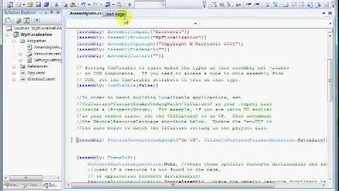 WPF Localization Part I