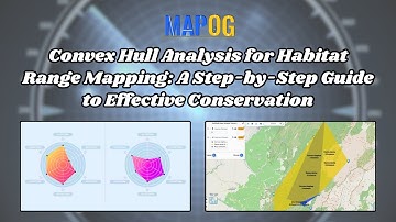 Mapping Species Coverage Areas with Convex Hull | MAPOG  #GIS #species #map #geospatial #area #mapog