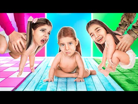 Тройняшек разделили при