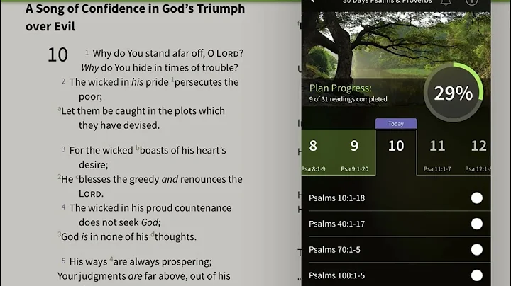 30 Days with the Psalms & Proverbs - Day 10