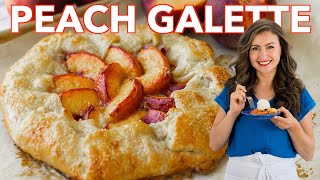 The Best Peach Galette Recipe  Easy Summer Dessert