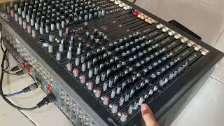 Soundcraft LX7 original England | Mixer analog idaman - YouTube