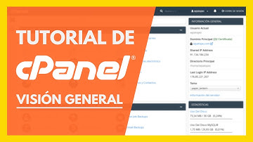 Qué es cPanel, para qué sirve y cómo se usa 😎 Tutorial de principiantes español 2023