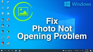 How To Solve Image not open in windows 10 | Image Not Open File System Error