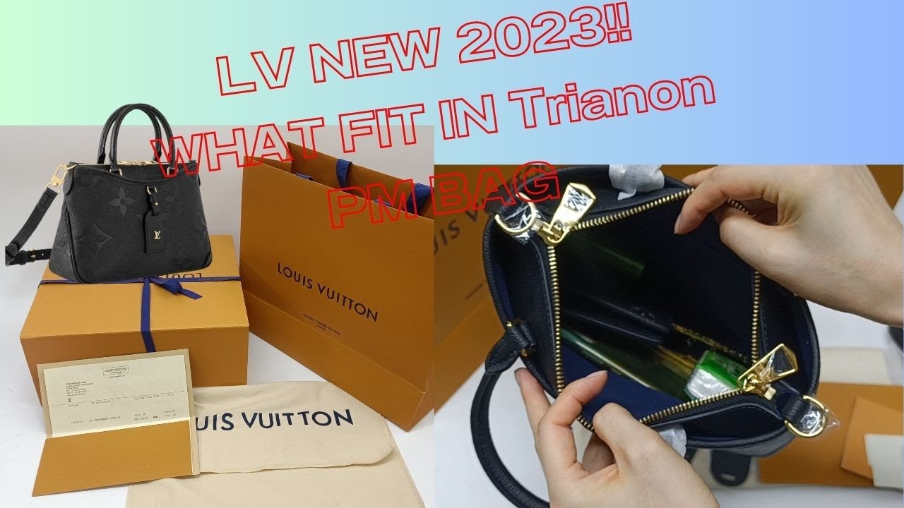 LV SPRING-SUMMER NEW RELEASE 2023 LOUIS VUITTON Trianon PM UNBOX