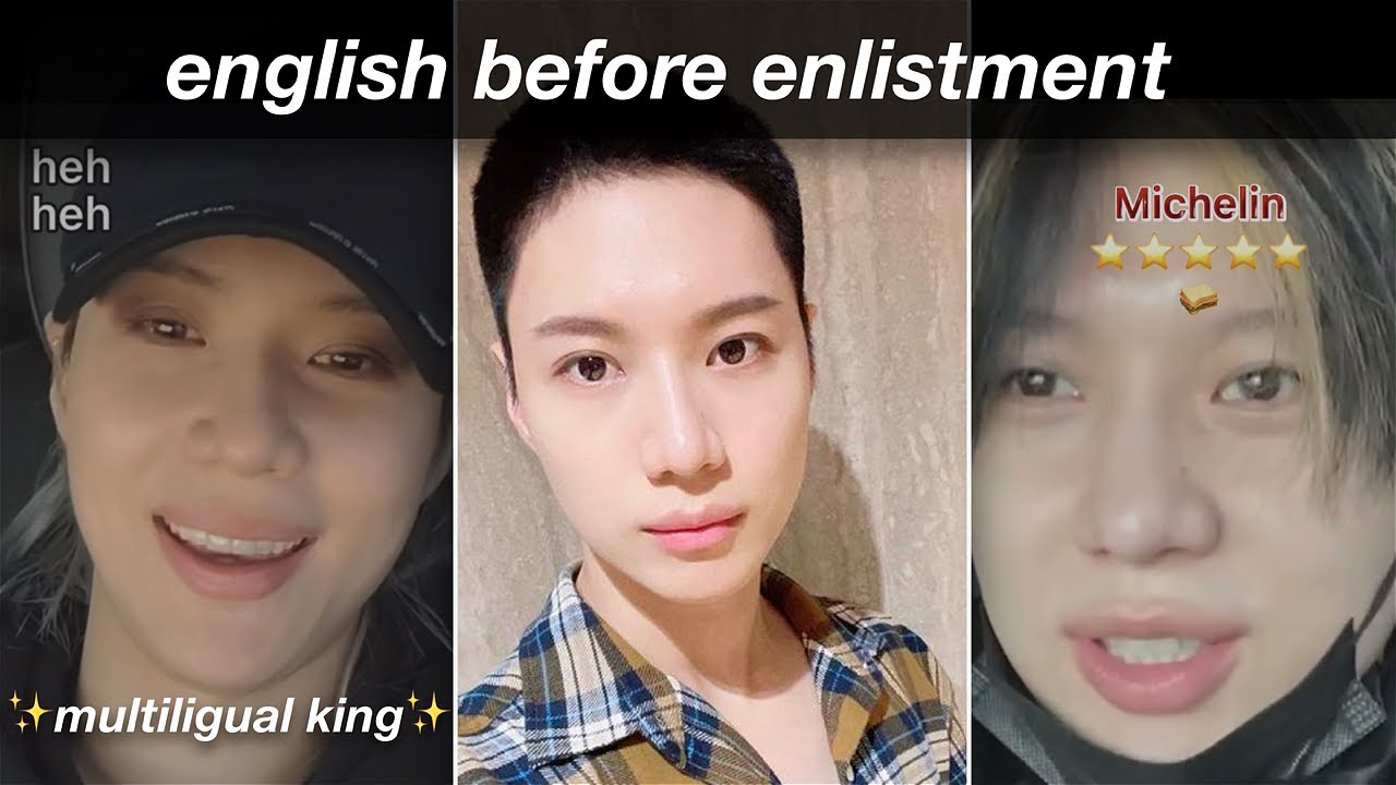 Taemin English Compilation to Get You Through Enlistment pt.2 (last 2021 livestreams)