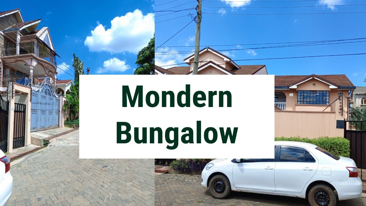 Charming Mirema Drive Bungalow Tour | Premium Housing in Thika Road