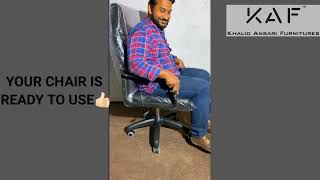 OFFICE CHAIR ASSEMBLING VIDEO | ALL K A F OFFICE CHAIR FITTINGS screenshot 2