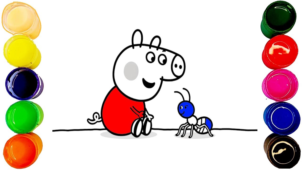 Peppa Pig And The Ant Coloring For Kids And Toddlers YouTube peppa-pig-and-the-ant-coloring-for-kids-and-toddlers-youtube