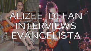 Alizee Defan Interviews Evangelista Guitarist Musician