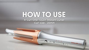 Meet the SHEGLAM HAIR It-Curl One-Touch Instant Curler