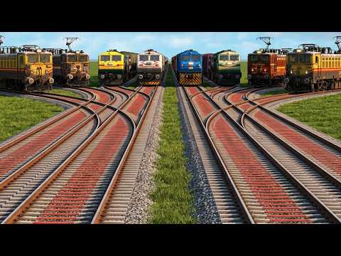 WHERE WILL THESE 9 INDIAN TRAINS GO?! 😱🚆 | Train Simulator