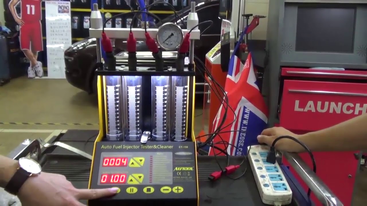 Autool Ct0 6 4 Cylinder Car Motorcycle Auto Ultrasonic Injector Cleaning Tester 2 110v Youtube